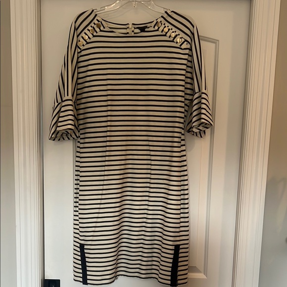 Ann Taylor Dresses & Skirts - Ann Taylor Striped Black and White Dress